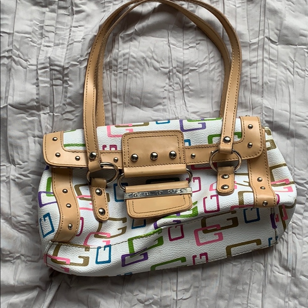 Guess colored G bag
